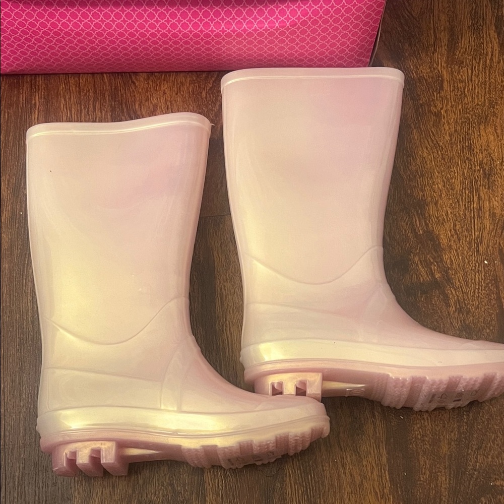 Pink Rain Boots